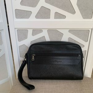 Salvatore Ferragamo Black carry all bag